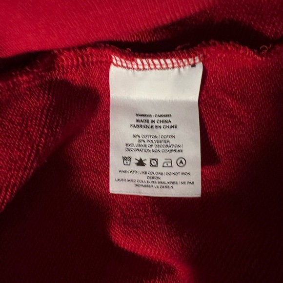 Nike Air Jordan Red Jump Man Sweatshirt NEW Women’s Large - Picture 9 of 11